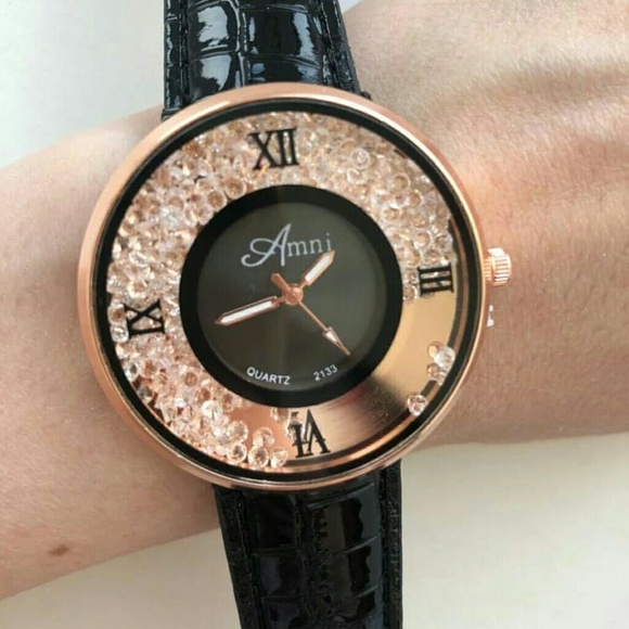 Black Fashion Women Rhinest - Picture 2 of 3